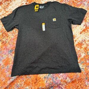 Carhartt Men's Charcoal Gray Short Sleeve Tee